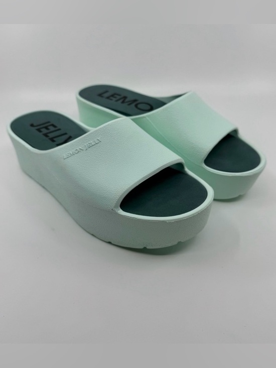 Lemon Jelly Shoes - LEMON JELLY SUNNY AQUA GREEN SZ 38 US 7.5